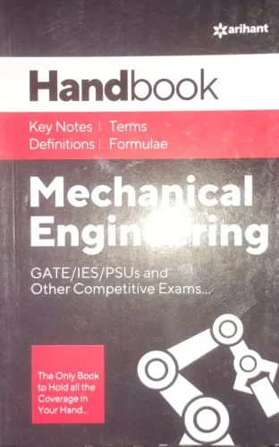 Handbook Machanical Engineering for GATE,IES,PSU and Other Competitive Exams 