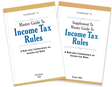 Master Guide To Income Tax Rules with Supplement – 2020