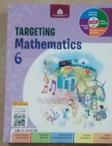 Targeting Mathematics for class 6  Latest Edition 2024