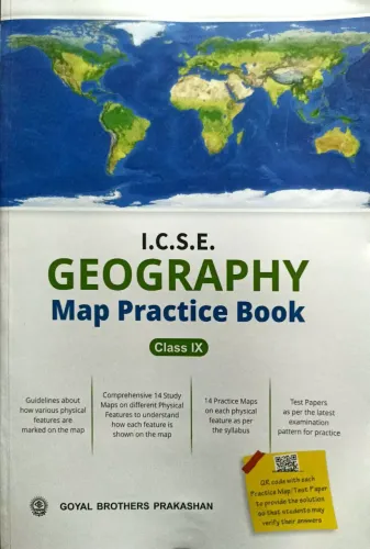 Icse Geography Map Practice Book For Class 9