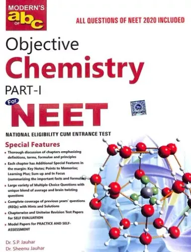 Moderns Abc Of Objective Chemistry For Neet All Questions Of Neet 2020 Included Set Of 2 Vols