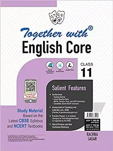 Together with CBSE English Core Study Material for Class 11