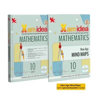 Xam idea Mathematics Class 10 | CBSE 2026–27 | NEP 2020 & NCF-SE 2023 Aligned | Mind Maps | NCERT & CBSE 2026 Questions | Competency-Based Questions | 2026 CBSE Exam Papers & Sample Paper