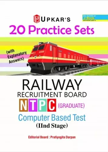 20 Practice Sets Railway Recruitment Board NTPC (GRADUATE) Computer Based Test (2nd Stage)