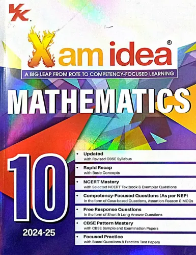 Xam Idea Mathematics-10-{2024-25}