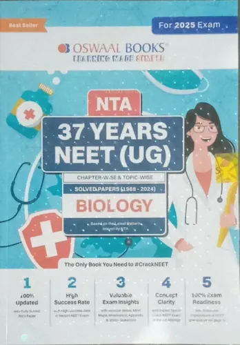 Nta 37 Years Neet Ug Biology Solved Papers (2024-25)