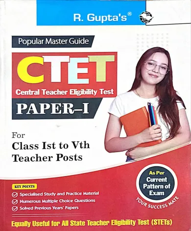 Ctet Paper-l {1 To 5} Teacher Post