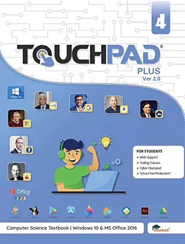 Touchpad Plus Ver 2.0 Computer Book Class 4 