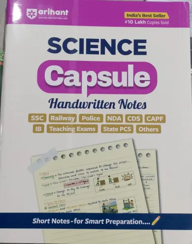 Capsule Handwritten Notes Science