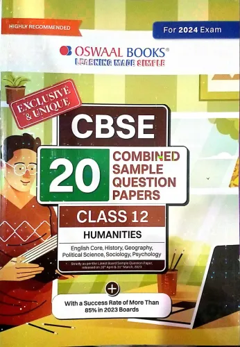 Cbse 20 Combined Sample Question Paper Humanities-12 (2023-2024)