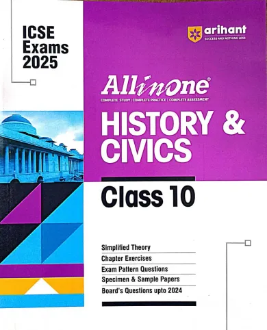 All In One Icse History & Civics-10