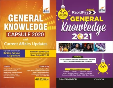 General Knowledge Capsule 2020 with Rapid General Knowledge 2021 Combo for UPSC/ State PCS/ SSC/ Banking/ BBA/ MBA/ Railways/ Defence/ Insurance-Set of 2 Books