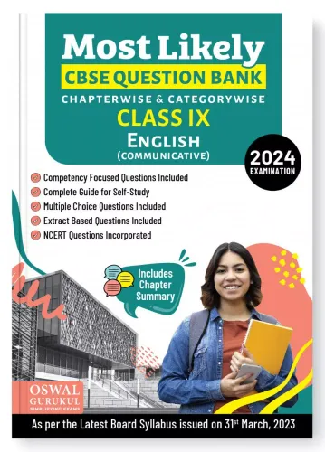 Most Likely Cbse Question Bank English-9 {2024}