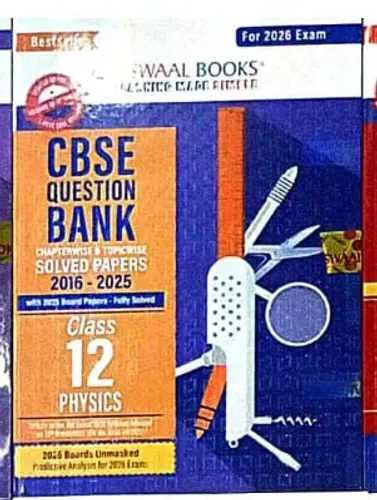 Most Likely Cbse Question Bank Physics-12 (2025-26)