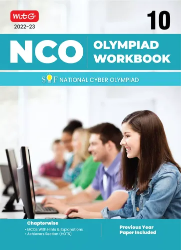 National Cyber Olympiad (NCO) Work Book for Class 10 - Quick Recap, MCQs, Previous Years Solved Paper and Achievers Section - NCO Olympiad Books For 2022-2023 Exam 