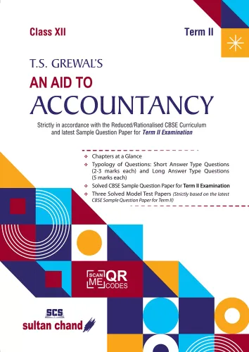 An Aid to Accountancy for CBSE class 12 (Term 2) 2022 Examination 