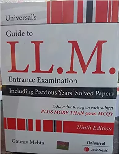 Universal's Guide to L.L.M Entrance Examination