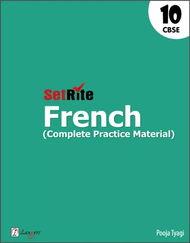 SetRite French (Complete Practice Material) For Class 10 (CBSE)