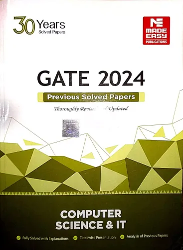 Gate 224 Computer Science And It Engineering Prv. Solved Papers