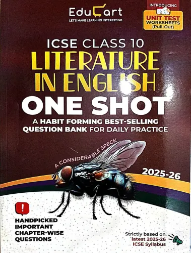 One Shot Icse Question Bank English Literature-10 (2025-26)