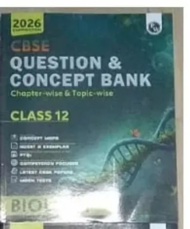 Cbse Question & Concept Bank Biology-12(2025-26)