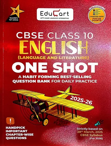 One Shot Cbse Question Bank English Lang. & Litt-10 (2025-26)
