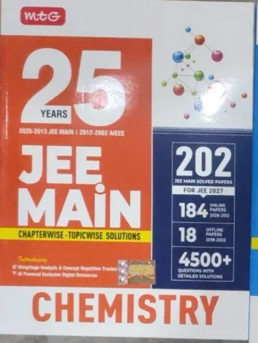25 Year Chemistry Jee Main Chapterwise Topicwise Solution