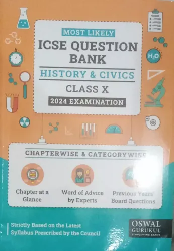 Most Likely Icse Question Bank History & Civics-10 {2024}