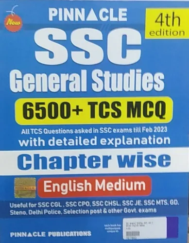 New Ssc General Studies 6800 Tcs - Mcq (e) 4th Edition