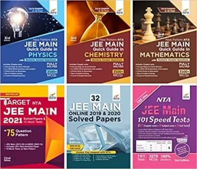 NTA JEE MAIN MEGA New Pattern Success Package 8th edition-set of 6 books