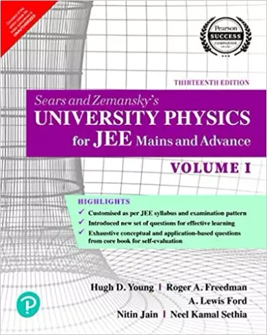 University Physics for JEE Mains and Advance | Vol 1 | Thirteenth Edition