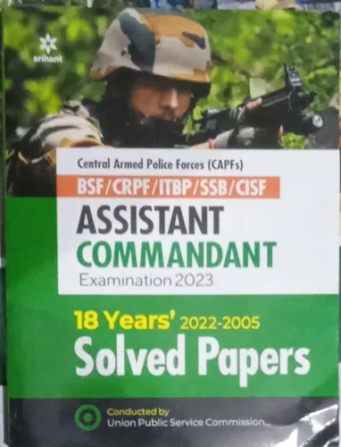 Assistant Commandent Solve Paper (e)