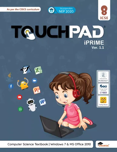 Touchpad iPrime Ver 1.1 Computer Book for Class 8 (ICSE)