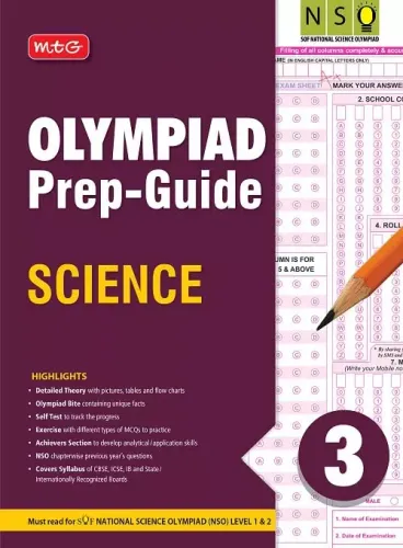 Olympiad Prep-Guide Science Class - 3, NSO Chapterwise Previous Year Question Paper For 2022-23 