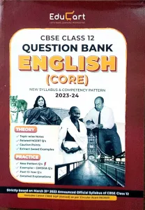 Cbse Ques Bank English Core Class  -12 (2023-24)