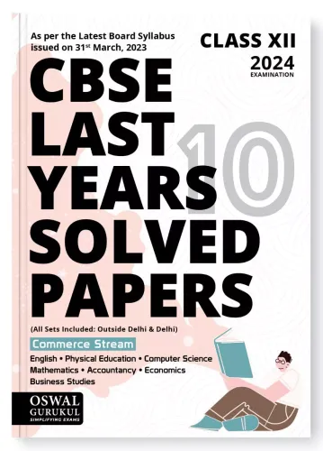 Cbse Last 10 Year Sp Commerce Stream-12