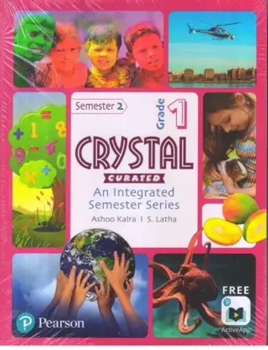 Crystal Semester 2 (Integrated Semester Series) | Course Book & Practice Book Combo| For CBSE Class 1 by Pearson 