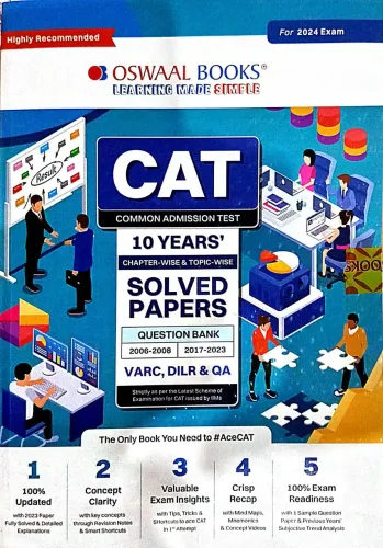 Cat 10 Years Chapterwise & Topicwise Solved Paper Q.b