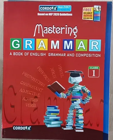 Mastering Grammar for class 1 Latest Edition 2024