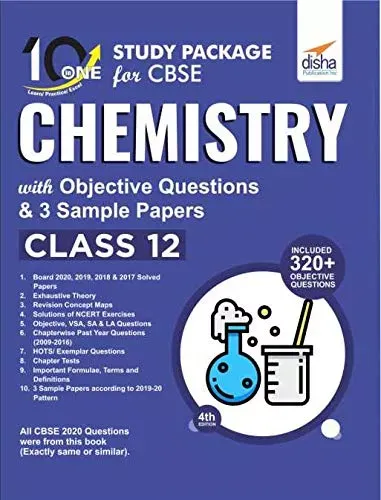 10 in One Study Package for CBSE Chemistry Class 12 with Objective Questions & 3 Sample Papers 4th Edition