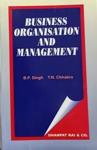 Business Organisation & Management