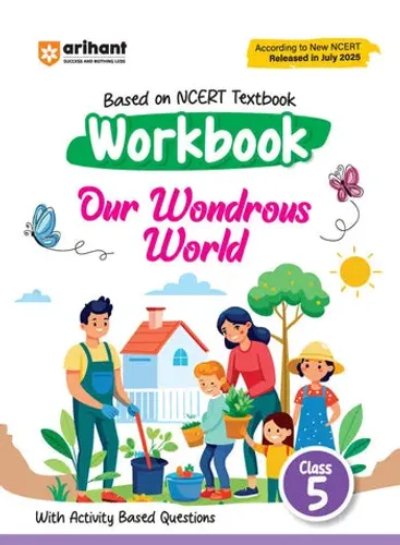 Our Wondrous World Workbook Class 5 | Based on New NCERT Released on April 2025