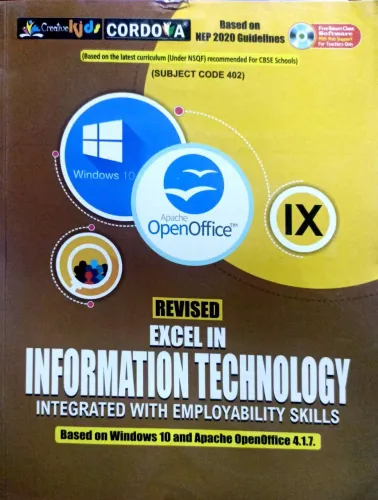 Excel In Information Technology For Class 9