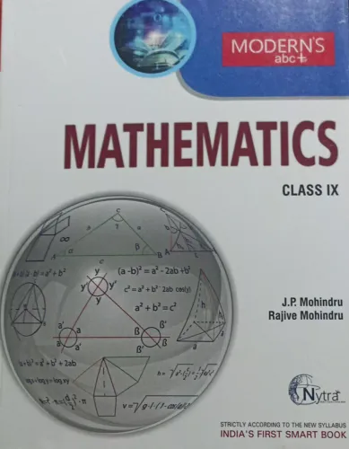 Moderns Abc Plus Of Mathematics For Class-9