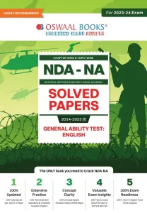 NDA 10 Year Solved Paper English -2024