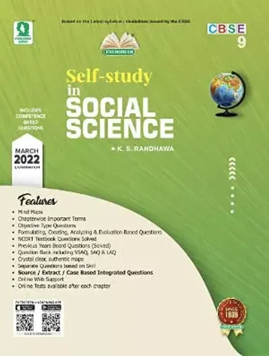 EVERGREEN BOOKS CBSE Self Study In Social Science: For 2022: For Class 9 