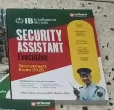 Ib Intelligence Bureau Security Assistant (executive) Mts(e)