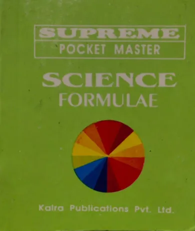 Supreme Pocket Master Science Formulae