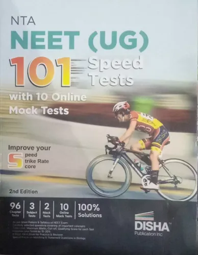 NTA NEET (UG) 101 SPEED TESTS WITH 10 ONLINE MOCK TESTS 