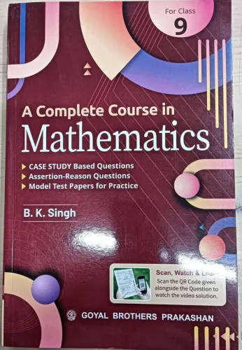 A Complete Course In Mathematics-9